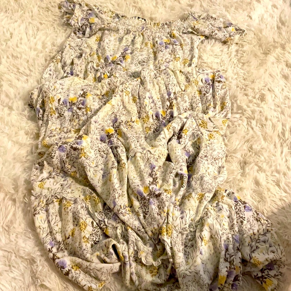 Off the shoulder forever 21 maxi.